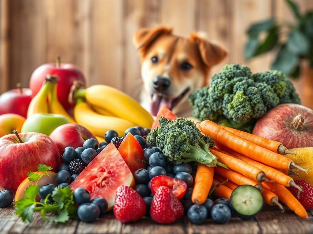 Frutas, verduras y probióticos para perros: una guía simple y&nbsp;saludable