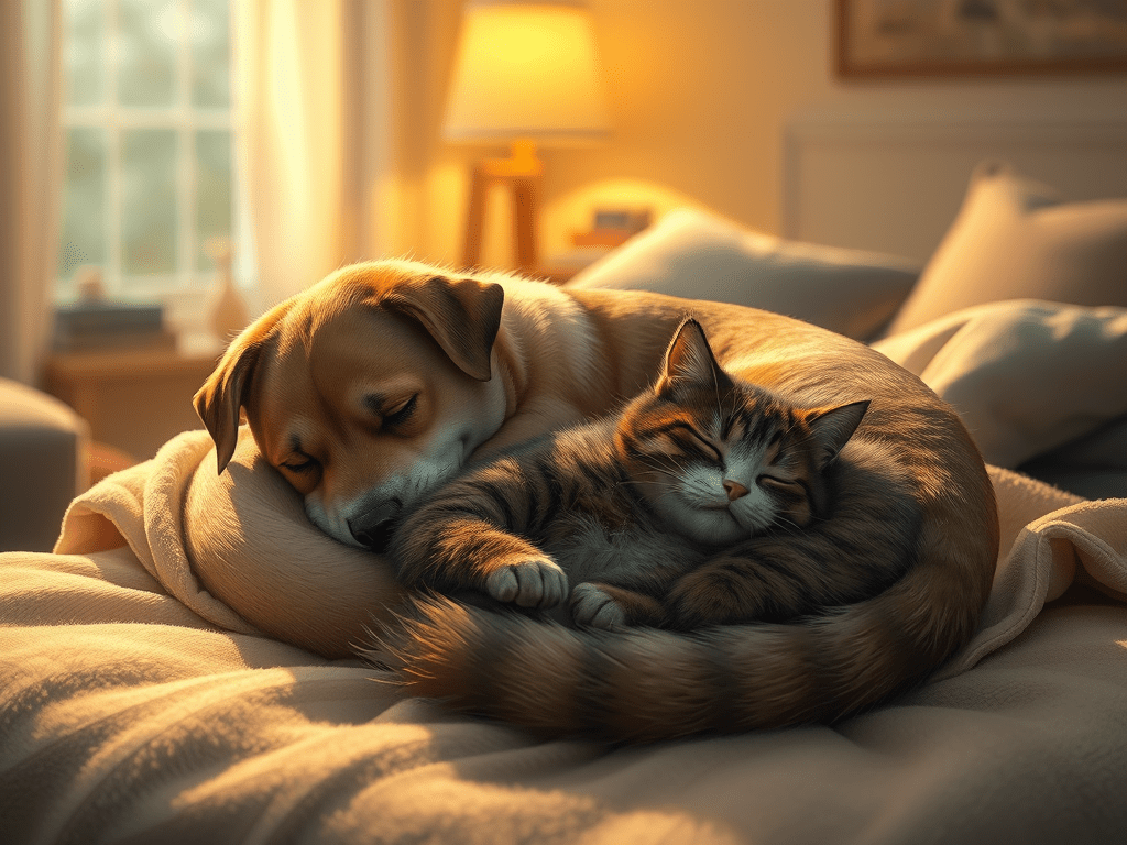 🛏 Los beneficios de descansar con un animal&nbsp;cerca