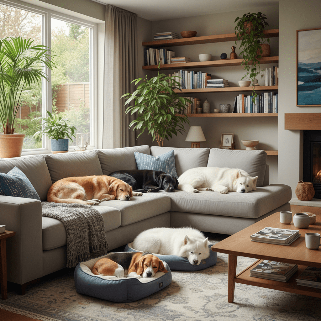 🐾 Cuando hay más de tres perros en casa: convivencia, límites y cuidado&nbsp;real