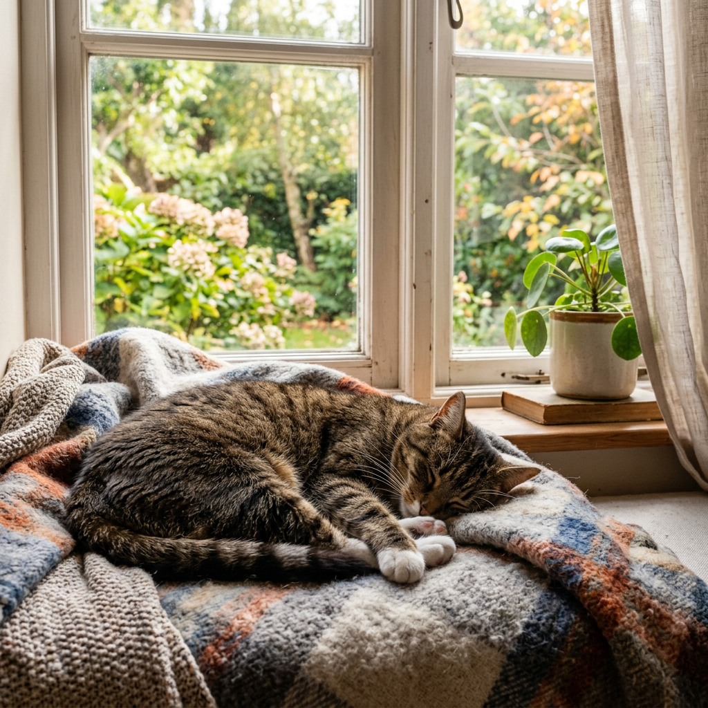 ¿Duerme lo mismo un gato durante toda su vida y durante todo el&nbsp;año?