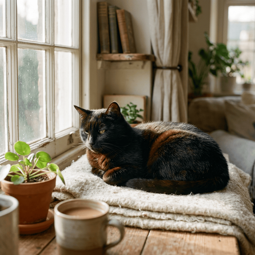 ¿Por qué el pelo de los gatos negros se vuelve rojizo? Causas y&nbsp;cuidados